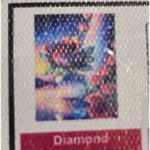 Lot of 3 Full Drill Diamond Painting Kits Floral Themed Diamond Dotz & Unbranded - Picture 2 of 4